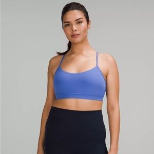 Lululemon Flow Y Nulu Bra *Light Support, A–C Cups in Wild Indigo